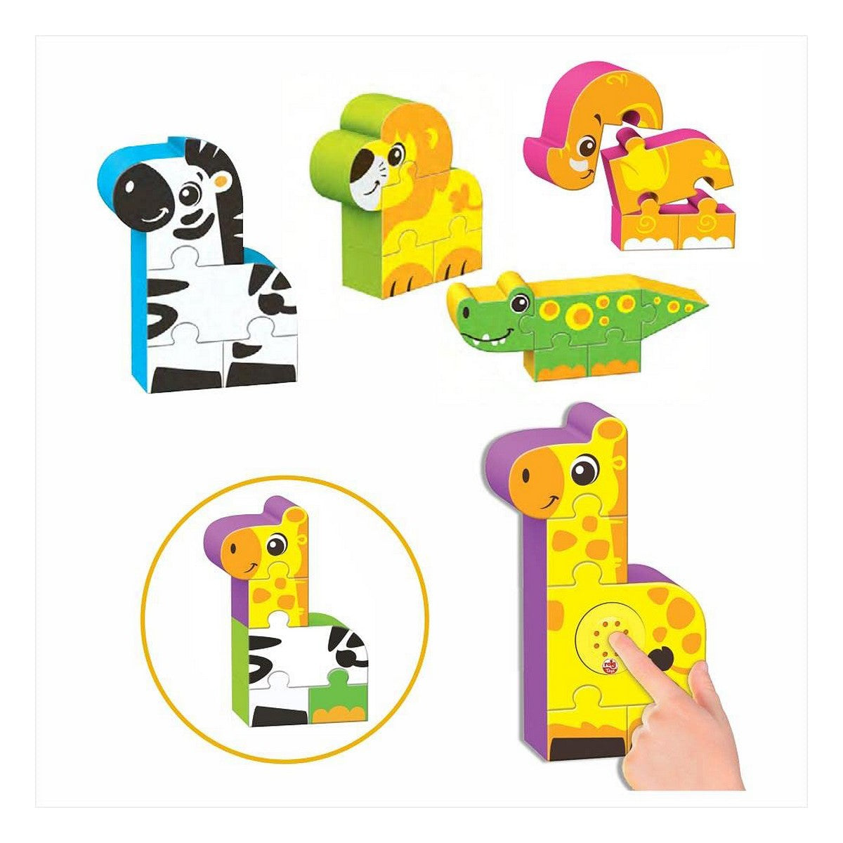 Lasten palapeli Reig Zoo Blocks