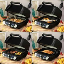 Airfryer grillillä, lisätarvikkeilla ja reseptivihkolla Fryinn 12-in-1, 3400w