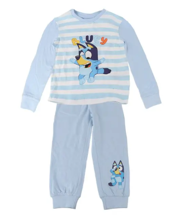 Lasten pyjama Bluey, vaaleansininen