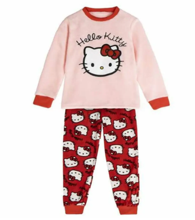 Pyjama Hello Kitty vaaleanpunainen