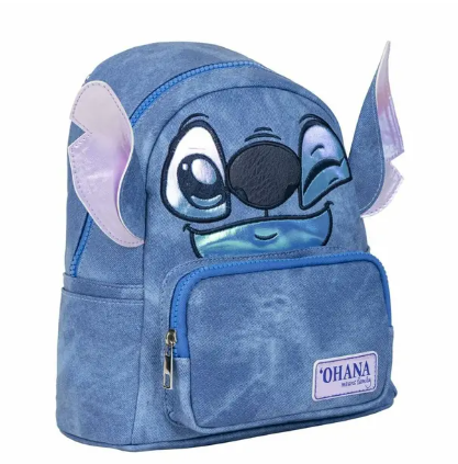 Koululaukku Stitch 22 x 25,5 x 11,4 cm