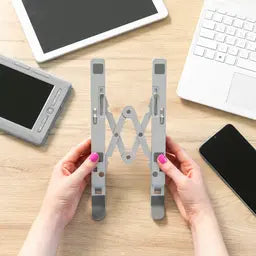 Taitettava ja säädettävä kannettavan tietokoneen teline Flastan